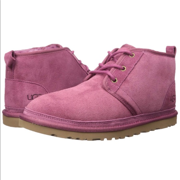 New UGG NEUMEL Pink Bougainville SZ 8 ANKLE BOOTS - Picture 7 of 8